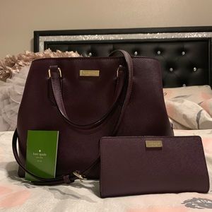 Kate Spade Satchel & Wallet